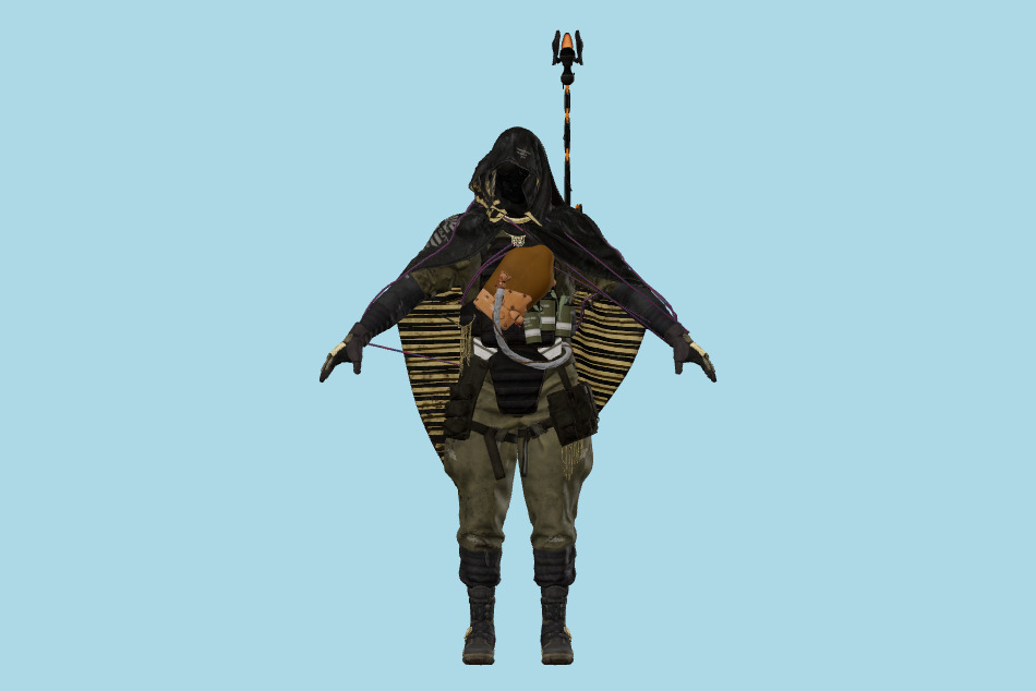 Death Stranding Higgs 3d model