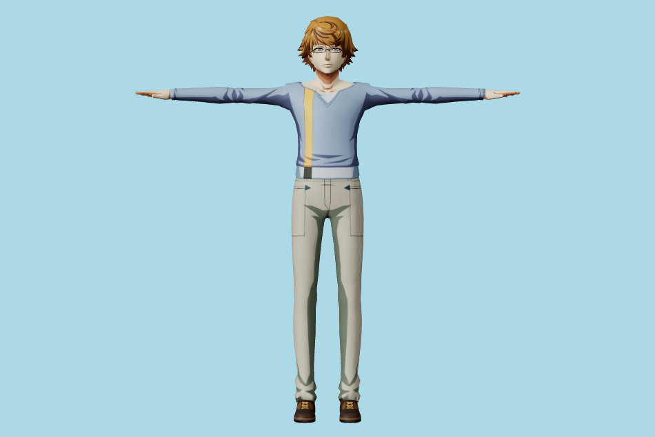 Tokyo Ghoul Re Birth - Nishiki Nishio 3d model