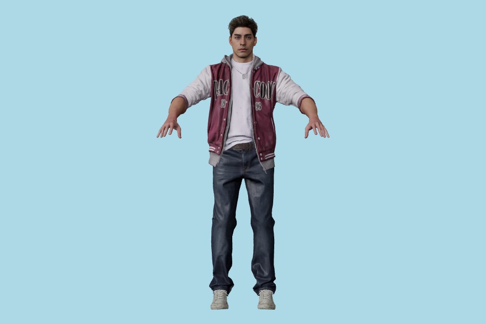 Resident Evil Risistance: RE Samuel 3d model