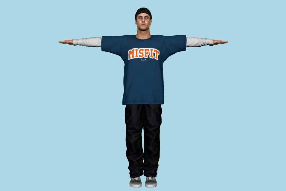 Casual-M-0093 3d model