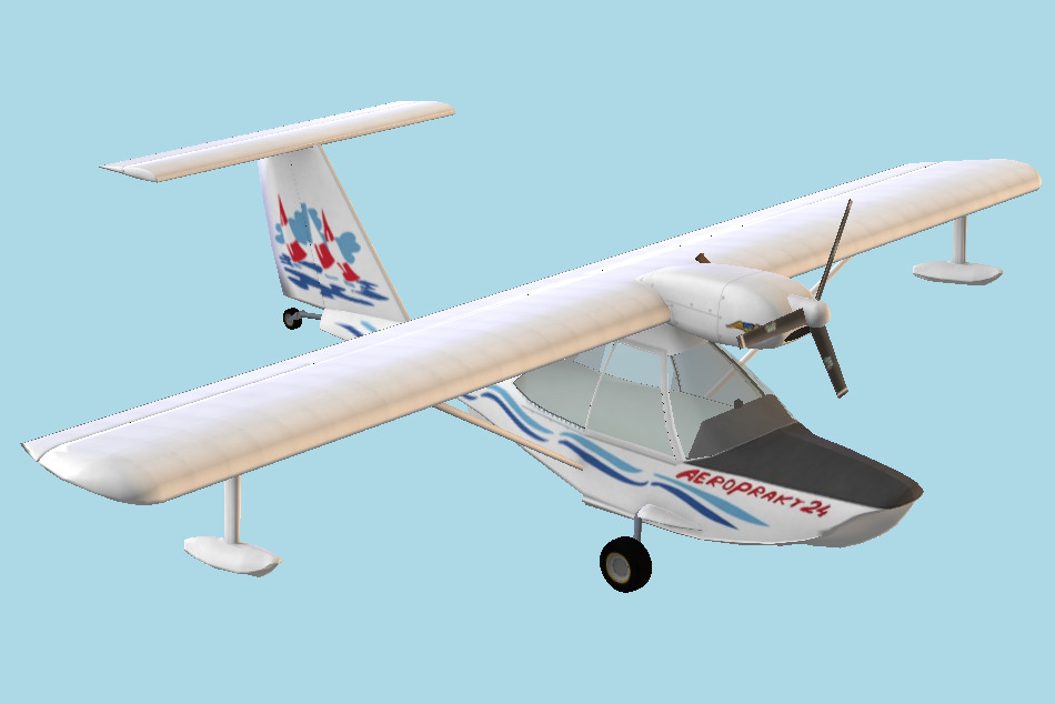 Aeroprakt A24 Viking 3d model