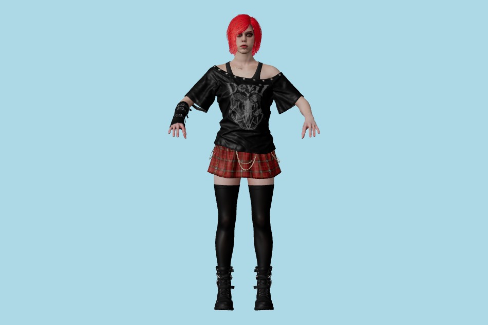 Resident Evil Risistance: RE January 3d model