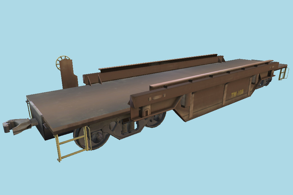 Train Carriage 3d model