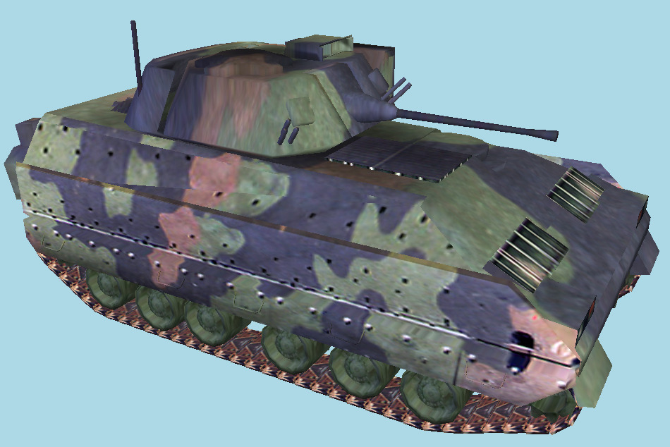 Military Tank 3d model