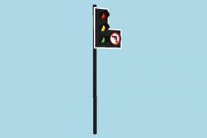 Traffic Light traffic, traffic-light, signal, highway, road, street, object