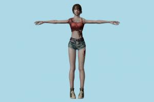Female Zombie Zombie