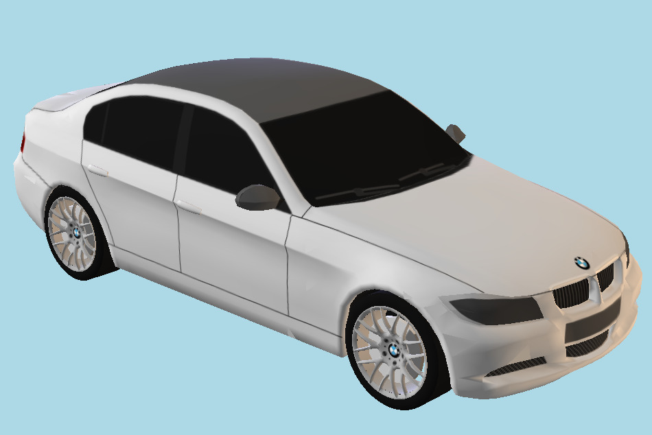 BMW E90 Car 3d model