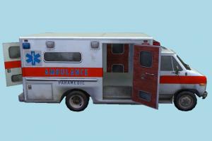 Old Ambulance Ambulance, van, vehicle, truck, car, old, hospital