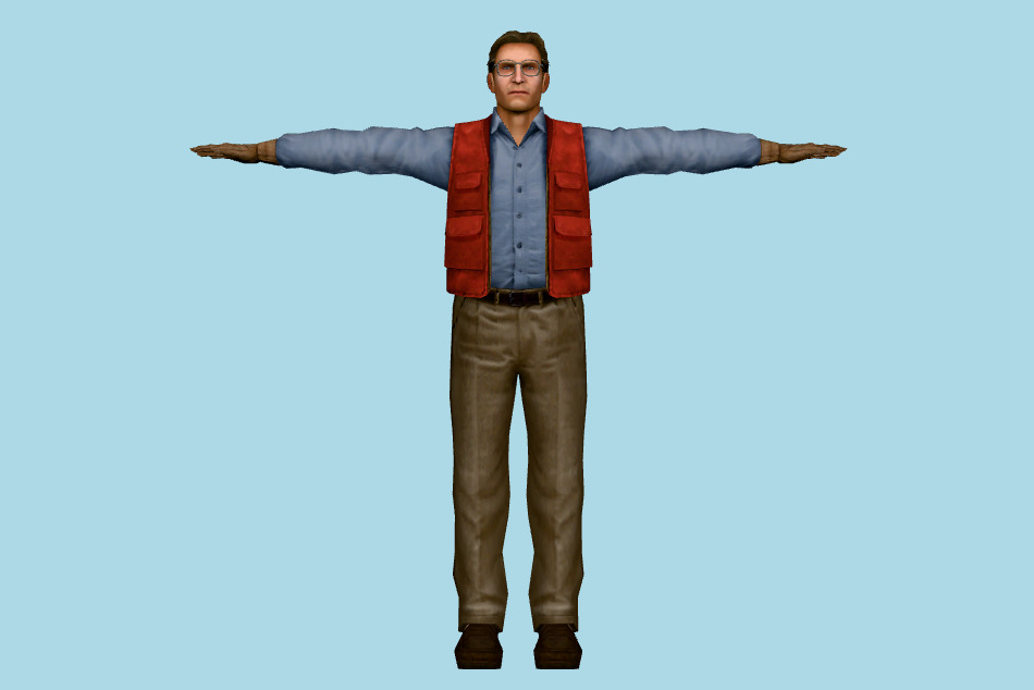 Urban Man 3d model