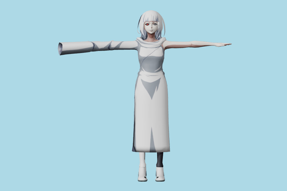 Tokyo Ghoul Re Birth - Nashiro Yasuhisa 3d model