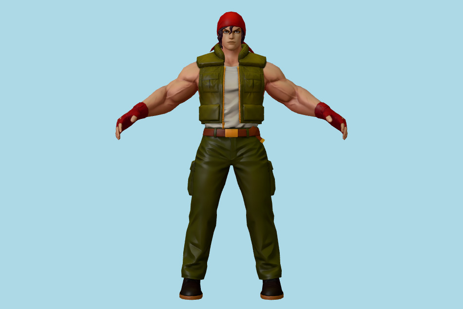 King of Fighters: All Star Ralf (99) 3d model