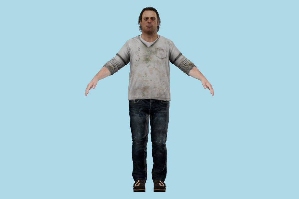 Detroit: Become Human - DBH Todd 3d model