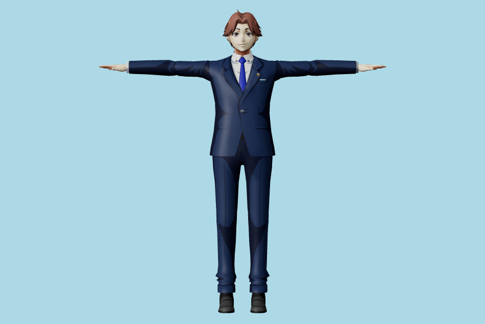 Tokyo Ghoul Re Birth - Seidou Takizawa 3d model