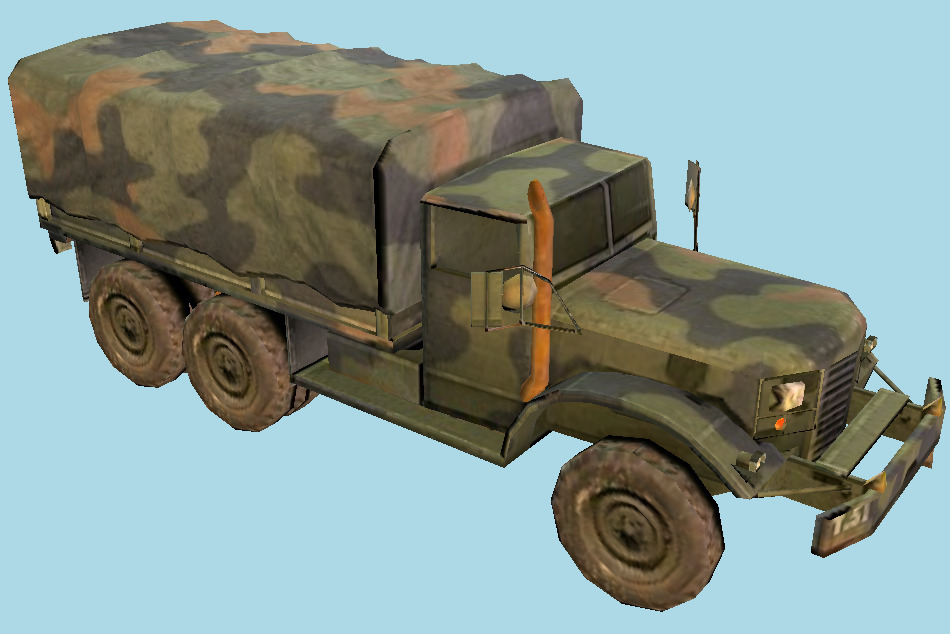 Transformers Universe - Army Troop Military Truck 3d model