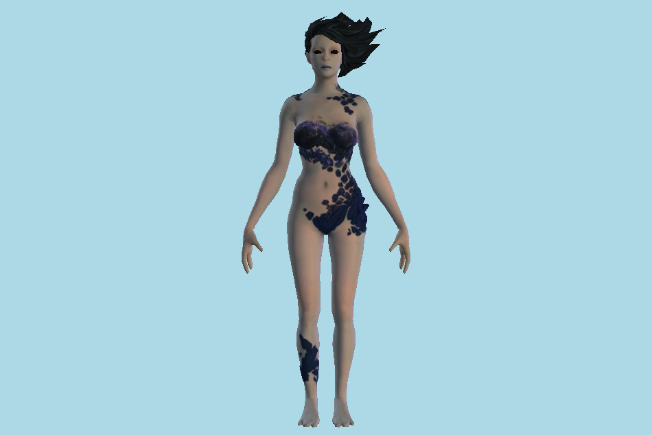 Witch Woman 3d model