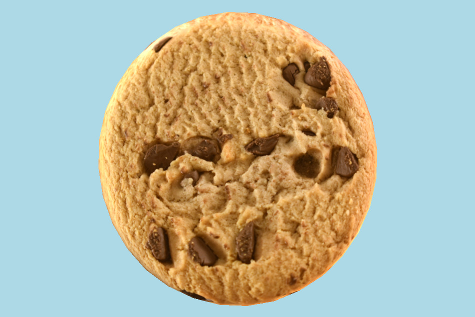 Chocolate Cookie Chip 3d model