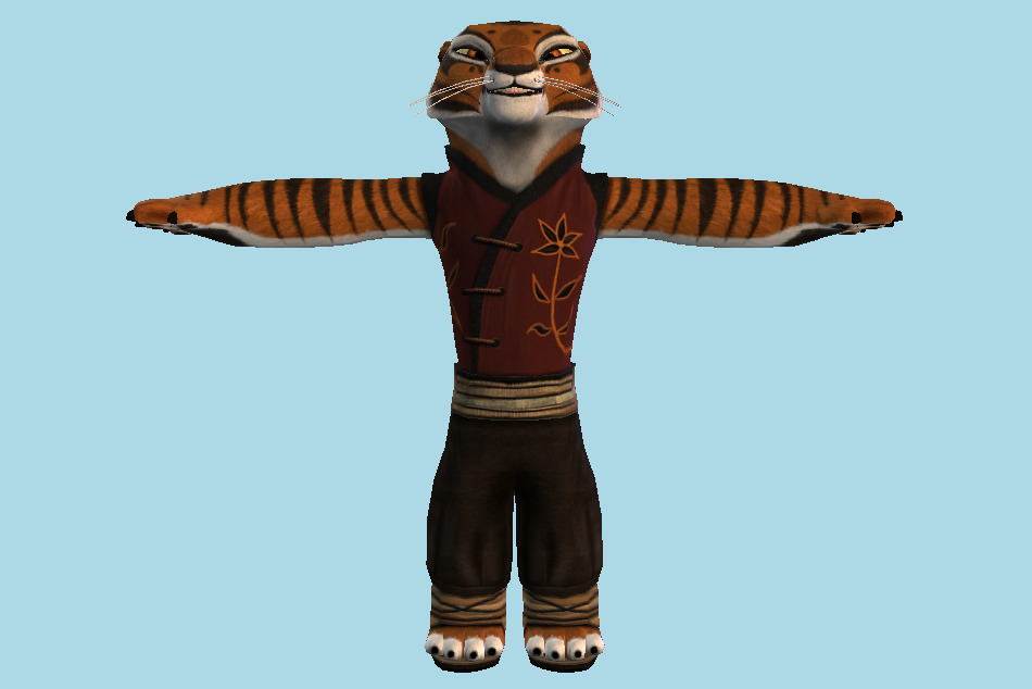 Tigress 3D Model