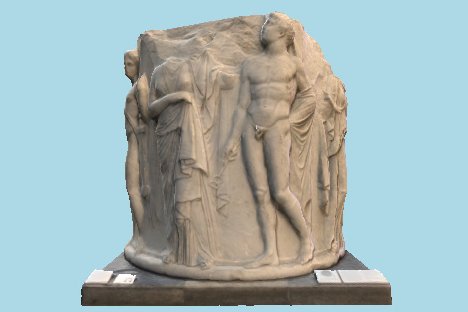 Marble Temple of Artemis at Ephesus 3d model