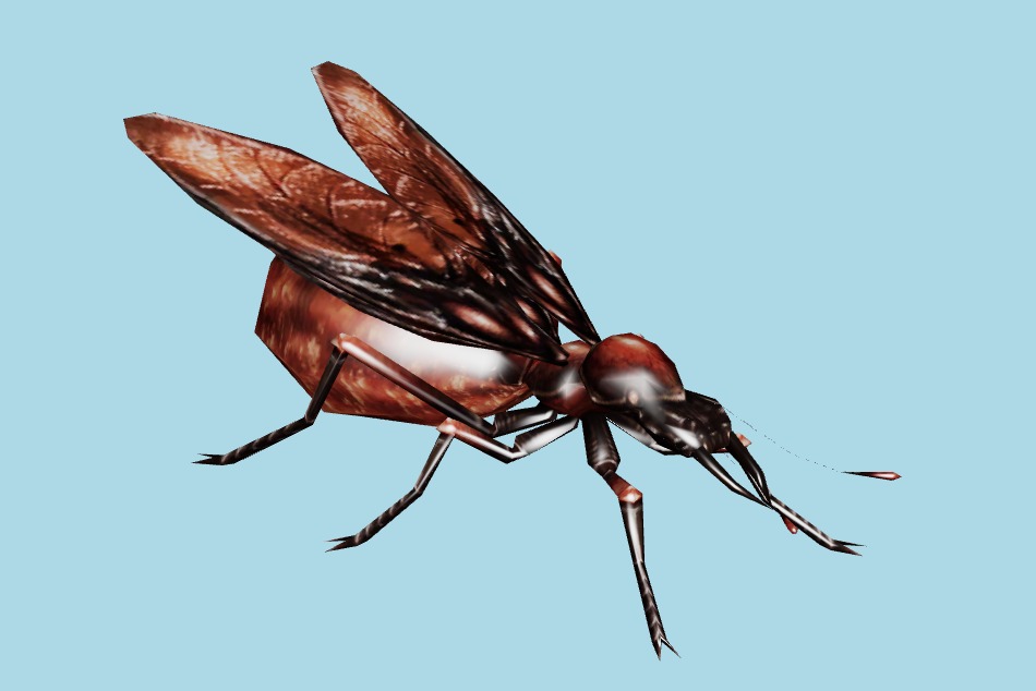 Resident Evil: Chronicles - Ant Red 3d model