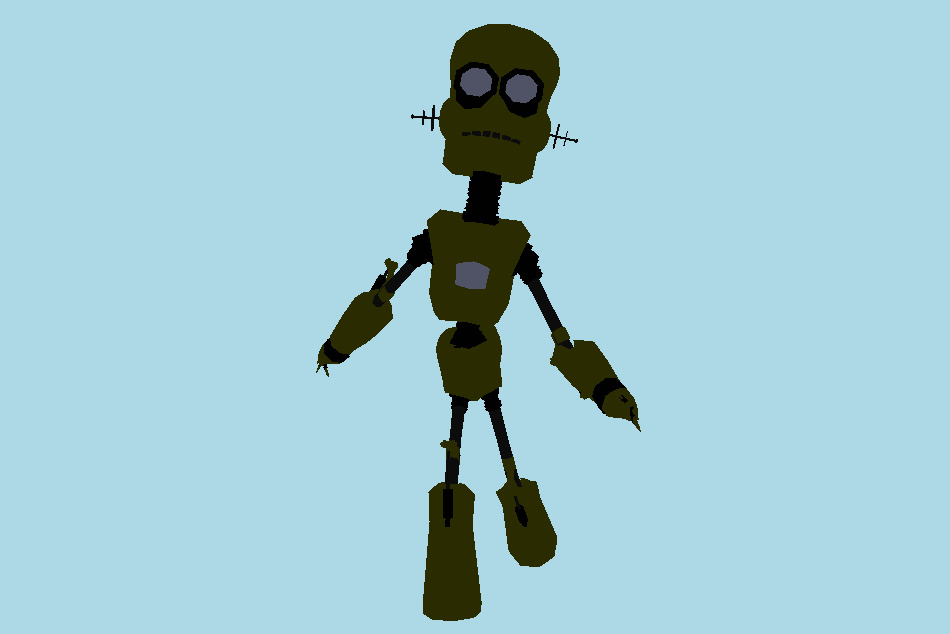 Ris Robot 3d model