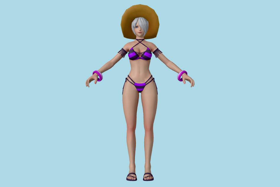 King of Fighters: All Star - KOF Angel SSE 3d model