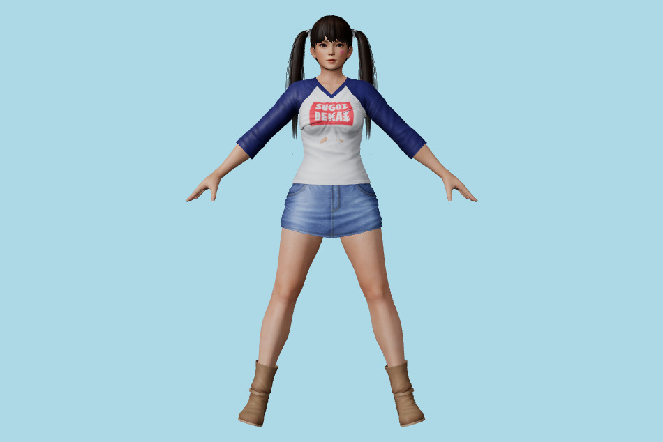 Leifang - Sugoi Dekai 3d model