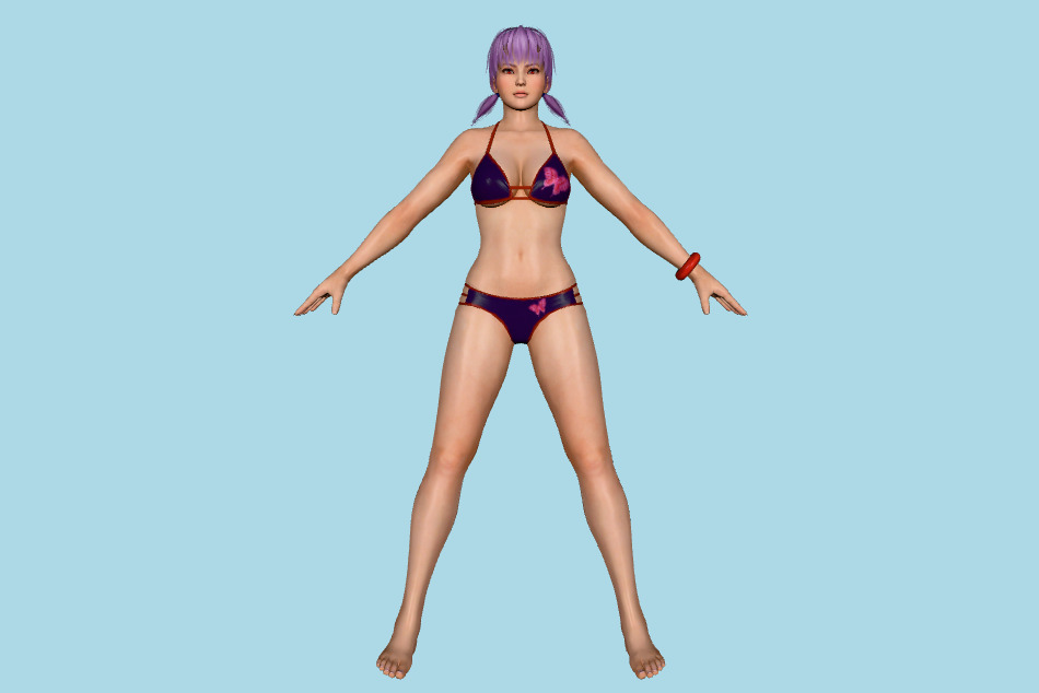 Dead or Alive 5 - DOA5LR Delicious Girls 3d model