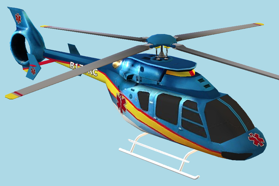 Dead Rising 2 Toy Helicopter 3d model