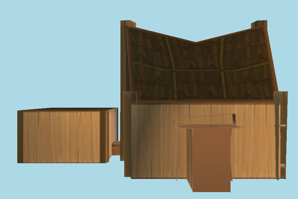 The Legend of Zelda: The Wind Waker Mesa`s House 3d model