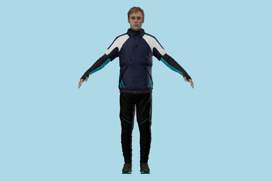 Detroit - Become Human - DBH Simon Freedom March 3d model