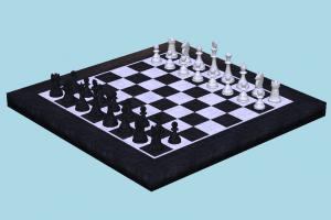 Chess Set chess, boardgame, board, game, set, play, fun