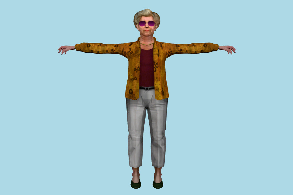 Girl 3d model