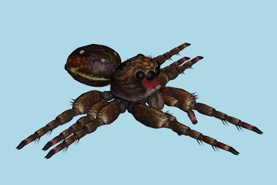 Resident Evil: Chronicles - Jumping Maneater 3d model