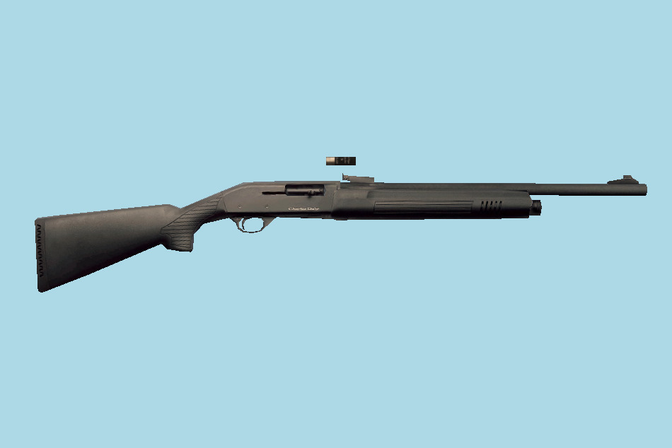 Shotgun 3d model
