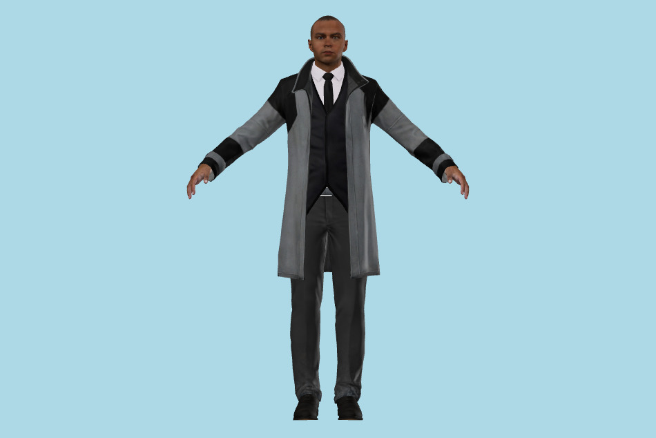 Detroit: Become Human - DBH Markus Suit 3d model