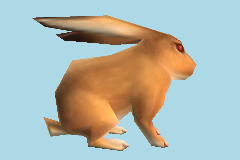 Sword Art Online: Infinity Moment Ragout Rabbit 3d model