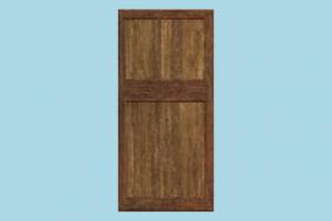 Door door, wooden, lowpoly, doors