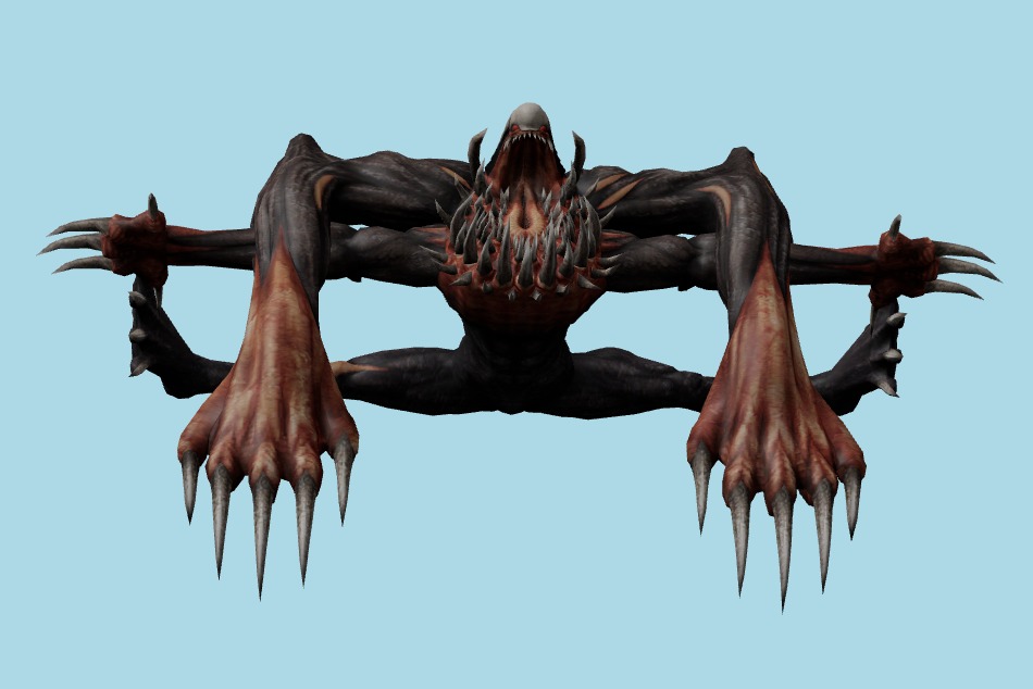 Resident Evil: Chronicles - RE William Birkin 3 3d model