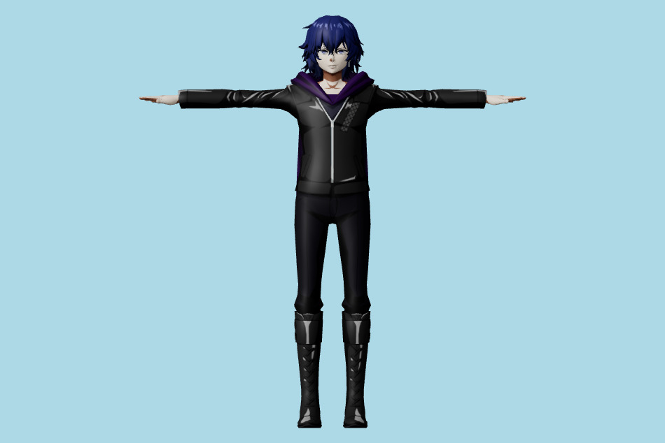 Tokyo Ghoul Re Birth - Ayato Kirishima 3d model