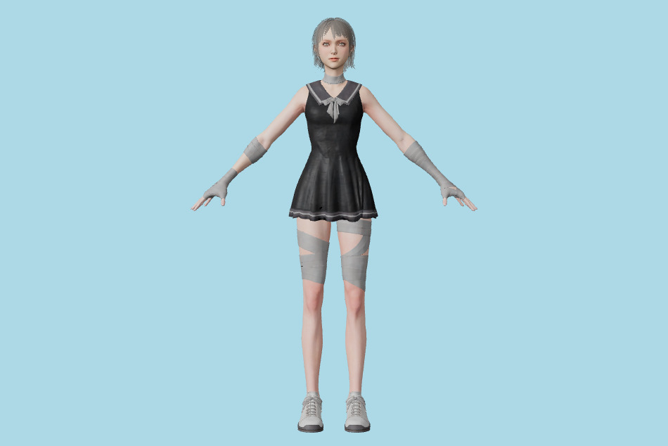 Final Fantasy Origin - Neon 3d model