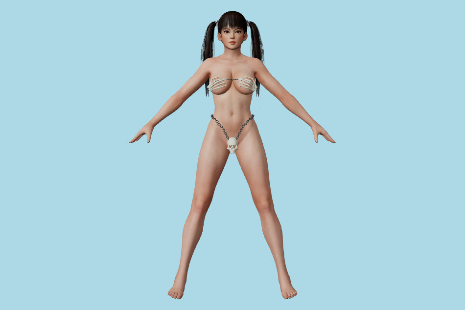 DOA Skullkini Leifang 3d model