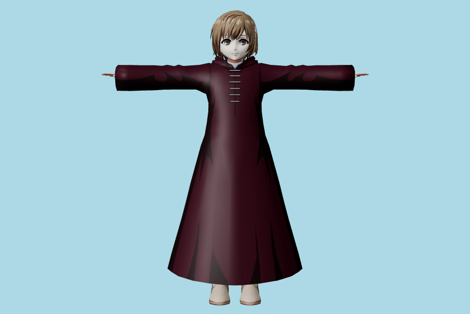 Tokyo Ghoul Re Birth - Hinami Fueguchi 3d model