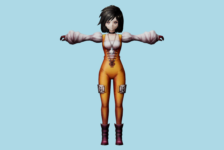 War of the Visions Final Fantasy Brave Exvius - Dagger 3d model