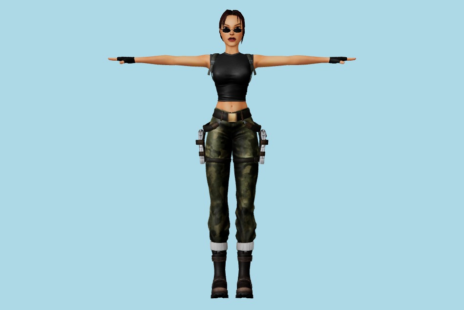Tomb Raider VI Remastered - Lara Croft  3d model
