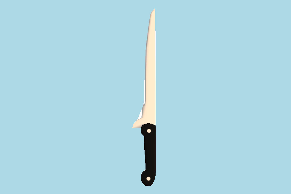 Cook knife 3d model