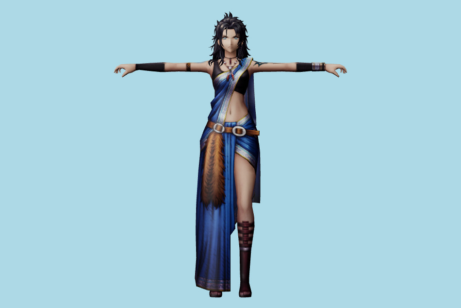 War of the Visions Final Fantasy Brave Exvius - Fang 3d model