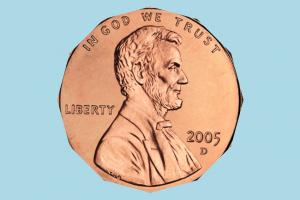 Coin American-Penny