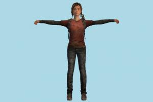 Ellie ellie, tlou, the_last_of_us, girl, female, woman, lady, people, human, character, teen, teenager, young, cute