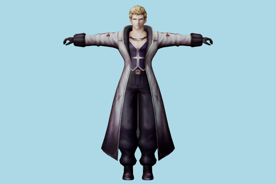 War of the Visions Final Fantasy Brave Exvius - Seifer 3d model