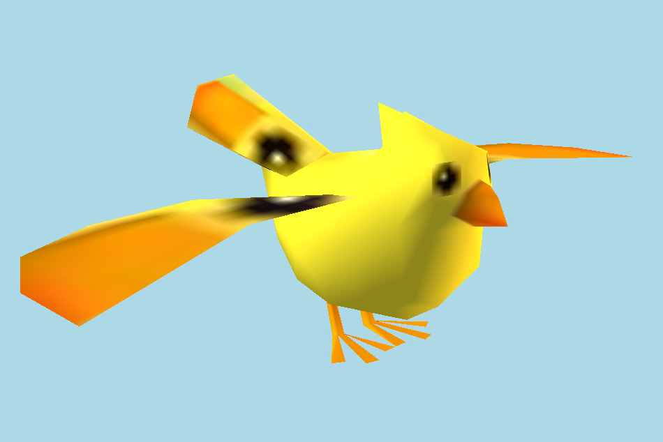 Bird 3d model